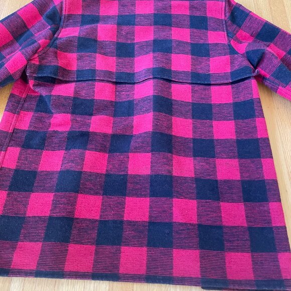 Red Plaid Men's Work Jacket - Picture 2 of 7